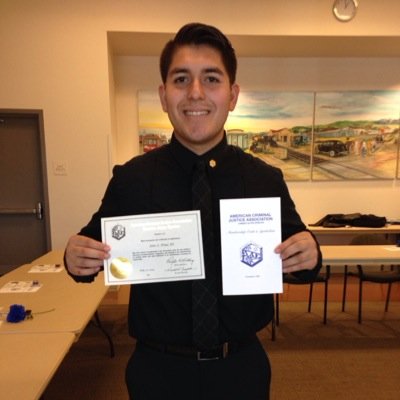 Vice President of the Professional/Academic Criminal Justce Fraternity: Lambda Alpha Epsilon's Mu Chapter at CSULA. General Member of Hermanos Unidos at CSULA