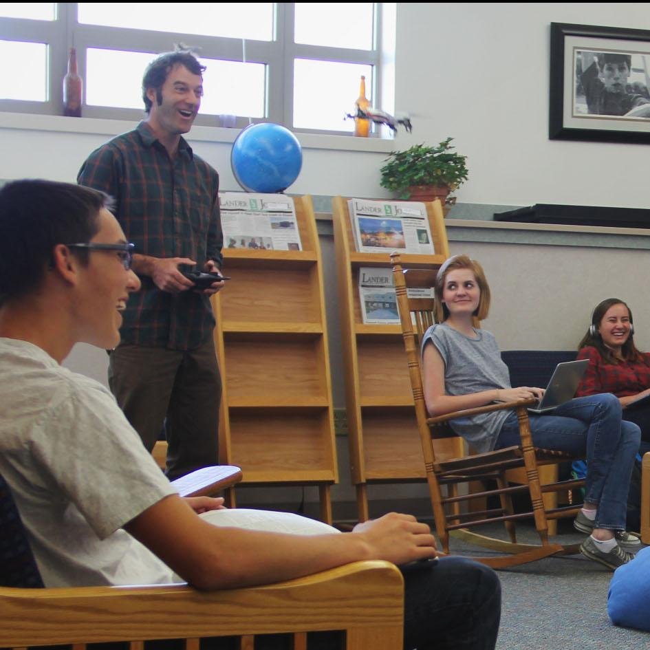 The official Twitter presence of the Lander Valley HS Library, in Lander Wyoming!