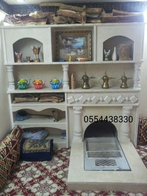 ‏‏‏‏‏‏‏‏‏‏تصليح جميع انواع المشبات والمدافئ الامريكية والشوايات والافران والقرميد وغرف الطين التراثية جوال 0555620866