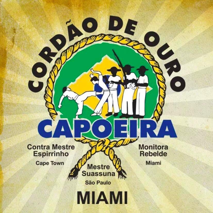 Capoeira CORDÃO DE OURO Miami & CRIANÇA DE OURO (kids program) with Instrutora Rebelde - supervised by Mestre Espirrinho - Mestre Suassuna +1-305-606-9191