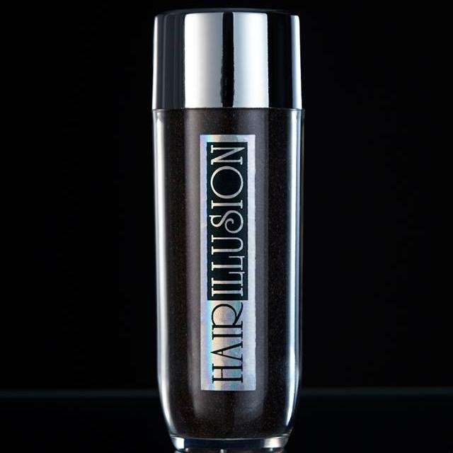 Hair Illusion is a cosmetic product made from 100% real human hair that allows men and women to conceal the appearance of bald spots.