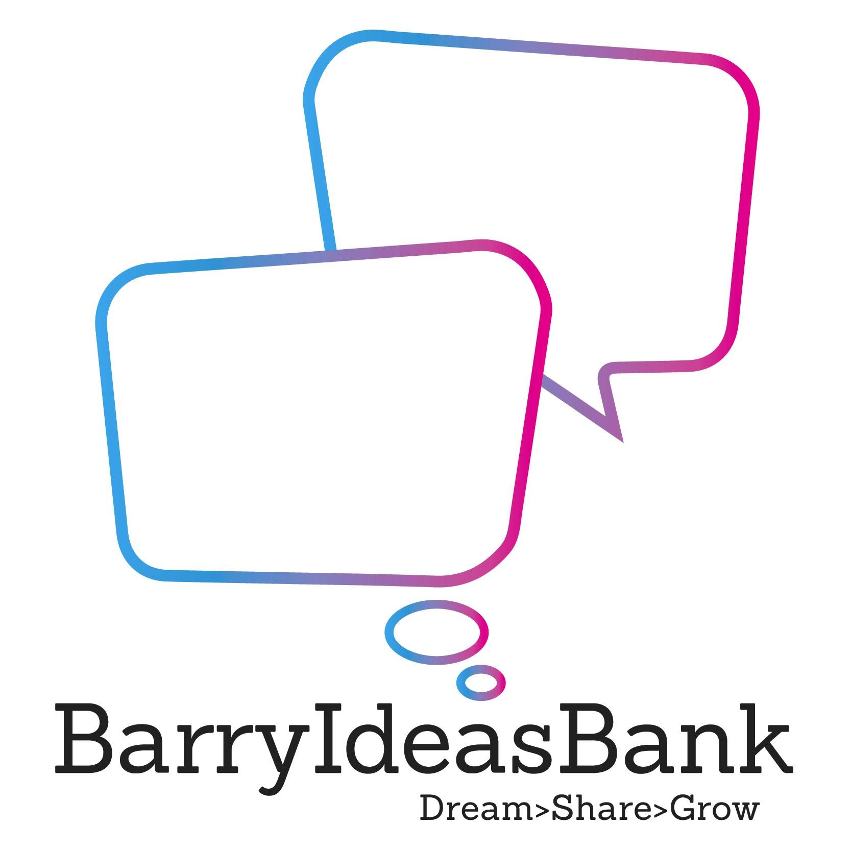 Barry IdeasBank operated 2015-7 to promote new ideas to make Barry even better. We keep its spirit of co-creation and collaboration alive #SocialCapital