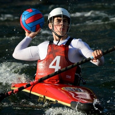 Elite trio of Great Britain #canoepolo student-athletes. @DanRobsonMCC @GallinM @MattFletch2 #JEMRacing kayaks.
