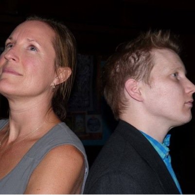 TSpinoff's profile picture. We are @mattupklose (vocals/guitar) and Susan Schults (the beat maker). We spun off of the 4 piece band @encountersclose booking: thespinoff@outlook.com