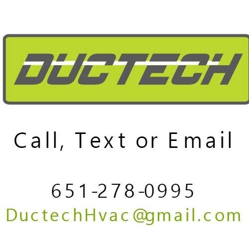 DucTechHVAC's profile picture. DucTech HVAC, LLC is a trusted residential and commercial HVAC company based out of St. Paul, MN