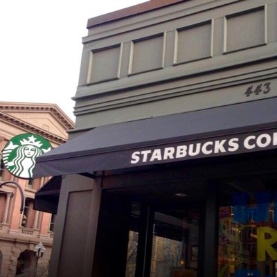 Freshly brewed tweets from Starbucks at busy Berkeley & Boylston streets in Boston's Back Bay