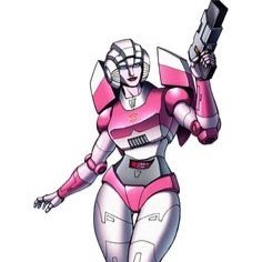 Hey ya'll it's your favorite fembot Arcee, besides the other fembots, I work and kickass with our fearless leader Elita One. taking care of @ct_454545 #taken