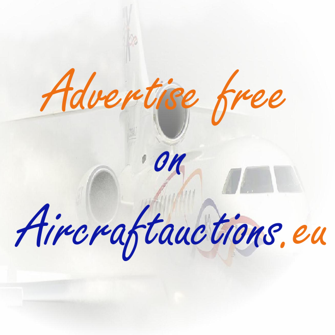 Aircraftauctions.eu is the website to place your ads for free. Also follow all our flight events on http://t.co/zSt9QnXR5t