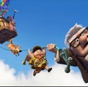 updisney, up, disney, Carl and Ellie,
House,
Balloons,
Russell,
Carl,
Quotes,