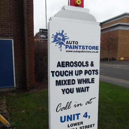 A paint mixing shop working alongside an experienced bodyshop.Also sell valeting and sundry products. Paint not just for Autos, but furniture and hobbies too.