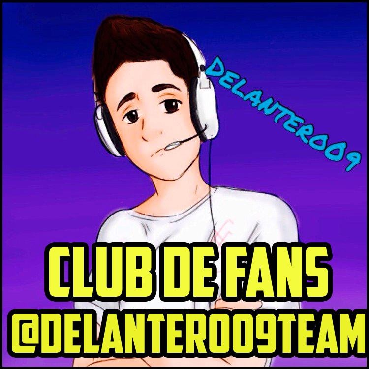 Club de fans oficial de @Xdelantero09X. Cuenta donde contaremos todas las novedades relacionadas con YT de nuestro gran amigo Delantero09.