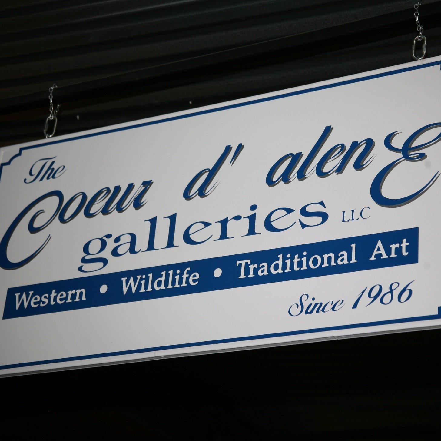 The official Twitter page of Coeur d'Alene Galleries. Specializing in Western, Wildlife and Sporting art. Visit my blog at http://t.co/JZFwS3TW6I.
