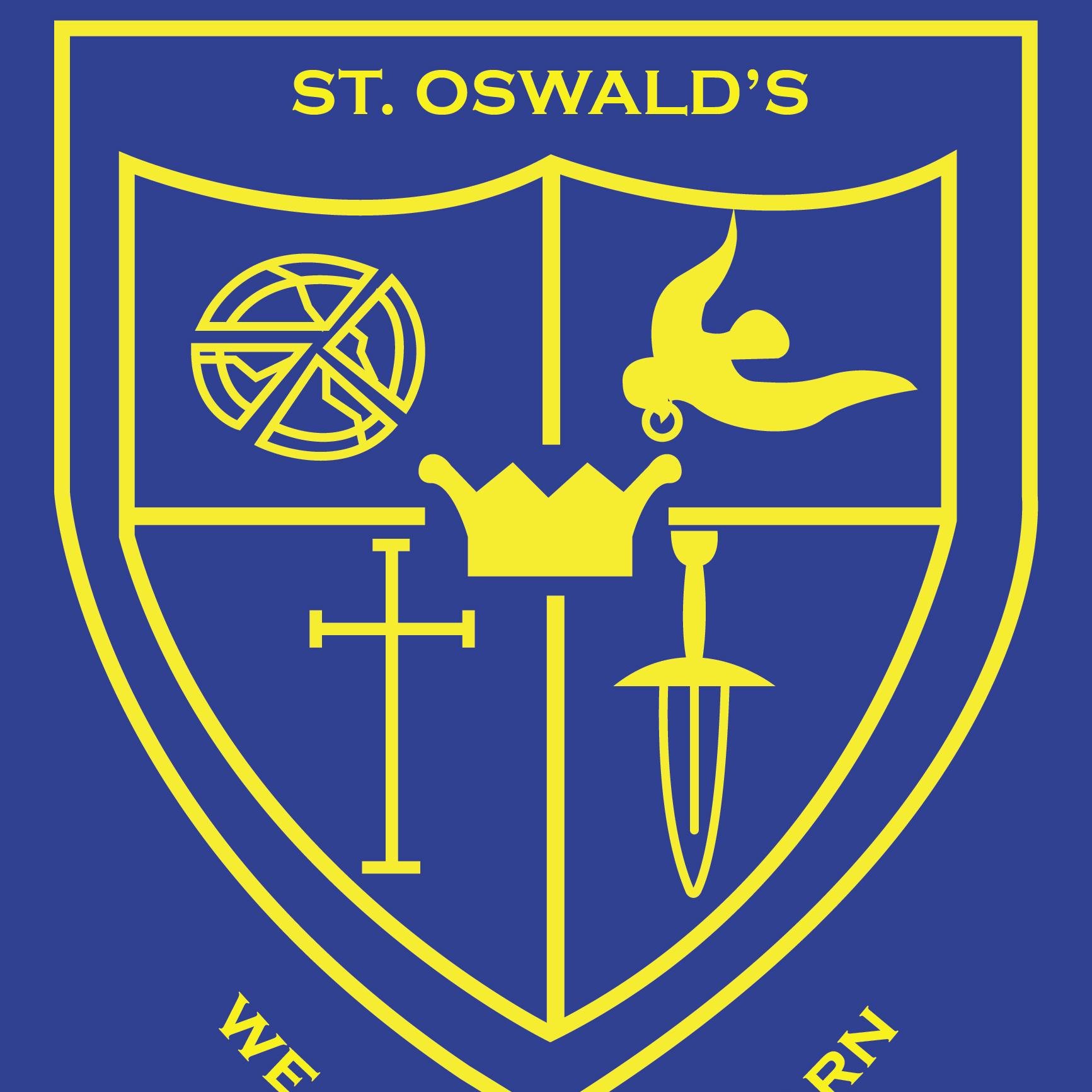 Welcome to St Oswald's CE Primary Academy. Find us on Facebook or look on our website.