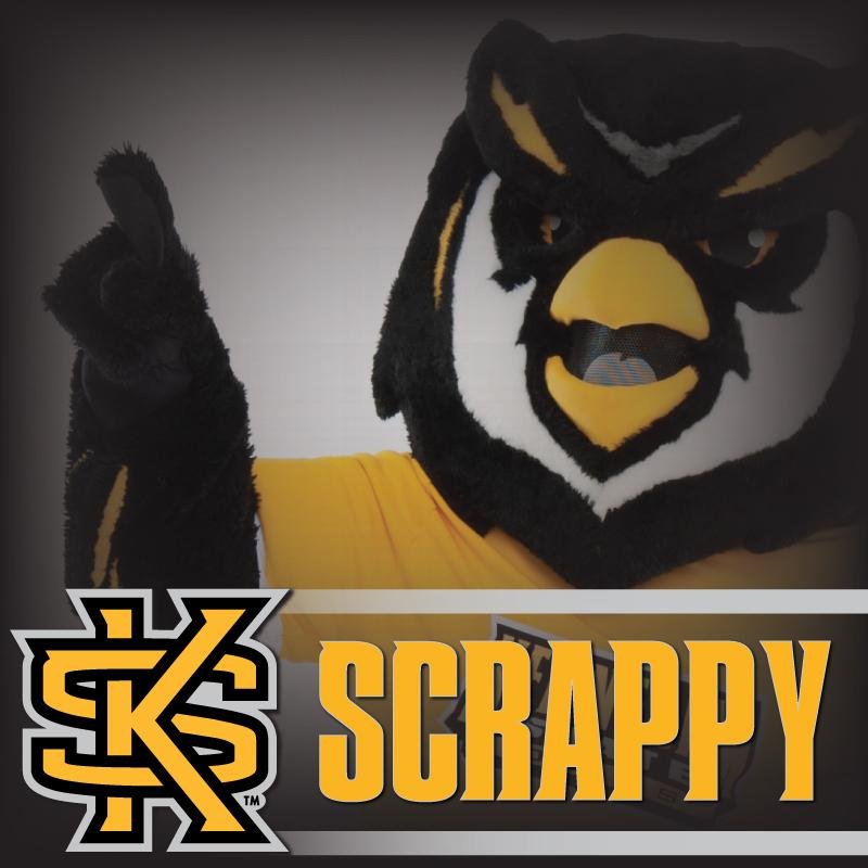 The official twitter of the Kennesaw State University mascot, Scrappy the Owl. #GoKSUOwls