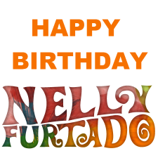 #HappyBirthdayNellyFurtado account. 🎉
@NellyFurtado is following us! 🎁