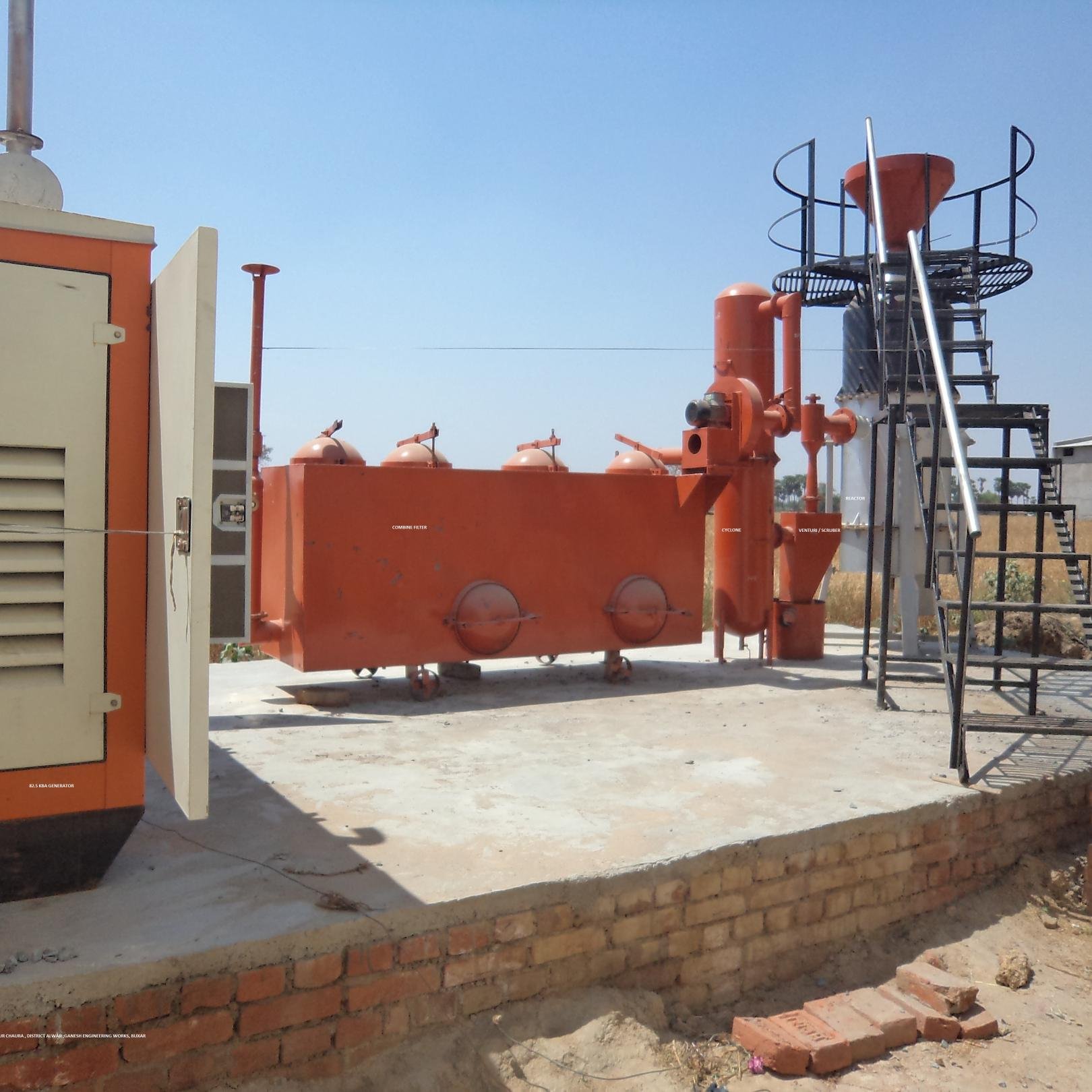 Born to discover for next energy.
present in biomass gasification via gasifier system