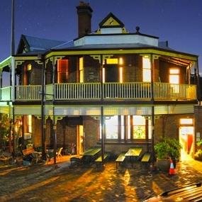 Historical Hotel in the Mundaring Hills in Perth, Australia