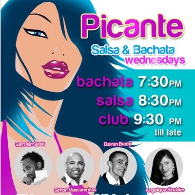 Number one London's Midweek Latin Night, Top International Instructors, Special offers,All level Classes:Bachata& Salsa Social Dancing till midnight @SamMrSleek