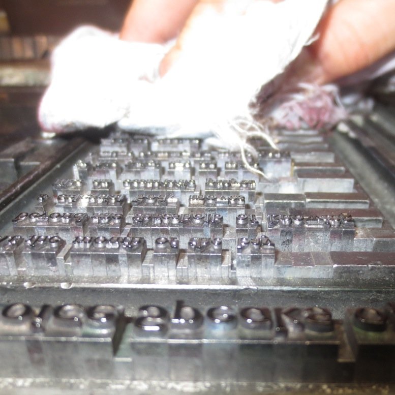 Traditional Letterpress complete with an army of lead soldiers...(formerly the Púca Press)