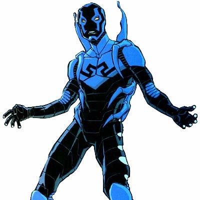 Blue Beetle Here! Call Me If You Require My Help!