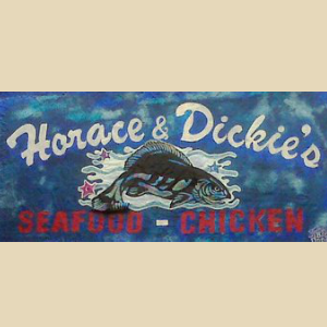 Horace & Dickie’s Seafood Carryout is home to the famous Jumbo Fish Sandwich. One bite and you’ll be hooked!