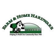 Farm and Home Hardware_Wellington, Ohio.
Helping to Build Our Community Since 1960.
We thank you for your support, we appreciate your business!