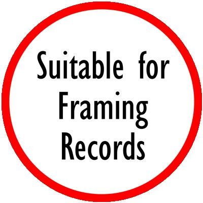 Our records are like fine works of art.