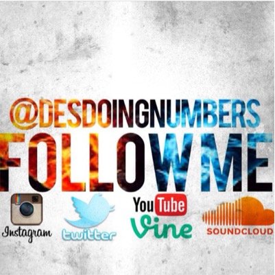 ItsDesDoNumbers's profile picture. Follow Da Team @DesDoingNumbers @_marcash202 @_ayeewild - Mixtape Coming Soon! #WDN