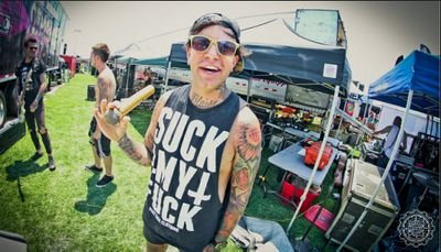 I post song lyrics from bands like Pierce the Veil, Sleeping With Sirens, New Found Glory, Panic!, Black Veil Brides, My Chemical Romance, and a lot more!