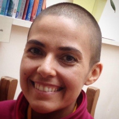 KelsangChime's profile picture. monja budista kadampa