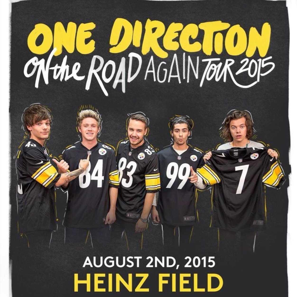 On The Road Again Tour August 2, 2015 HEINZ FIELD follow my fan account @xteatimestylesx I follow back!