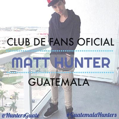 La primera y única cuenta de Hunters en Guatemala. La oficial. Siguenos, y luchemos juntas para que Matt venga. 10/12/13