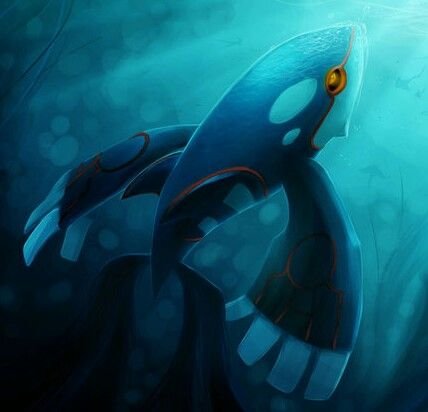 An ancient beast, rumored to have existed since the beginning of time. However, very few have seen the legendary Kyogre.