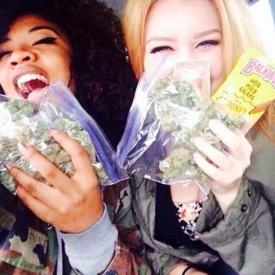 two girls that like to smoke and enjoy lifeツ
