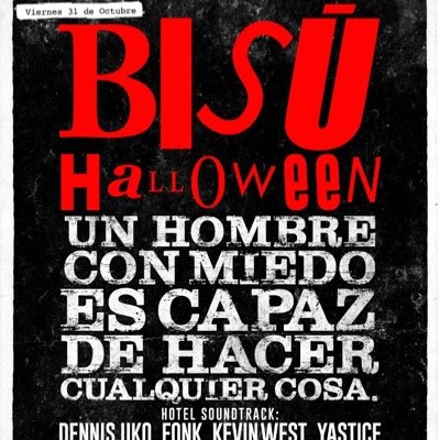 Twitter official Discoteca BISU LOUNGE MADRID. C/José Abascal, 8 esquina Santísima Trinidad. Tlf contacto 691098087 whatsapp