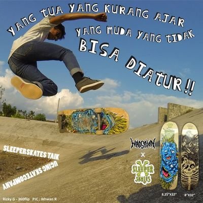 Kontak order :

E : sleeperskates@gmail.com
P / SMS / Whatsapp : +62 878 6504 5533
BB : 7A6FAD35
LINE : sleeperskates