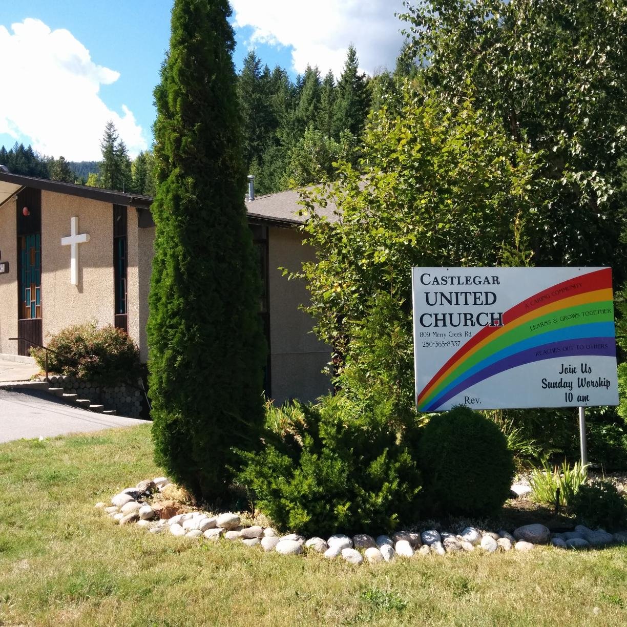 CastlegarUC's profile picture. We are a caring community striving to live out God's love shown in Jesus. We affirm all people and we struggle for justice to celebrate God's presence.