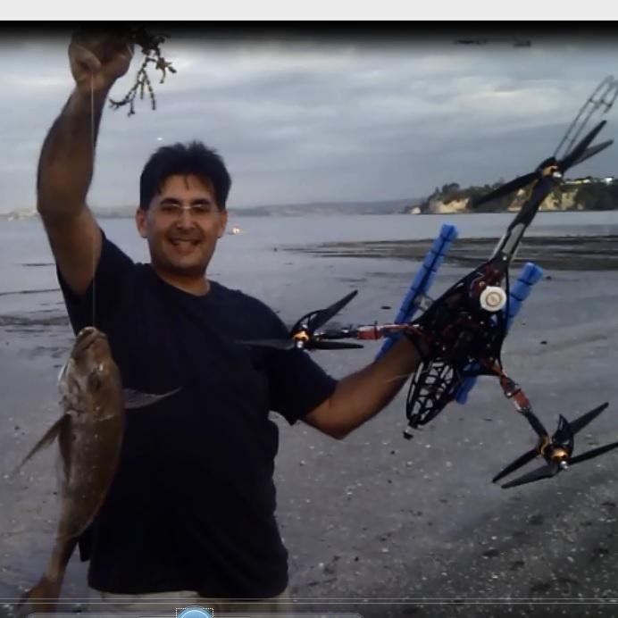 Hi, I am Kyle, founder of the Aero Kontiki. Developing the AeroKontiki has provided me with a novel way of combining my interests of fishing, flying & cooking.