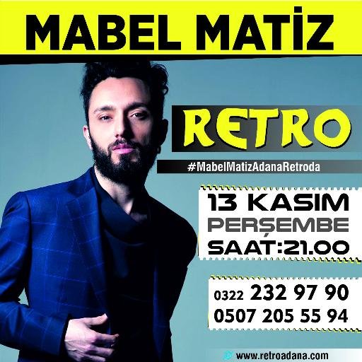 https://t.co/xSvtlFE7Kp
#MabelMatizAdanaRetroda
#adana #adanaretro #retroadana