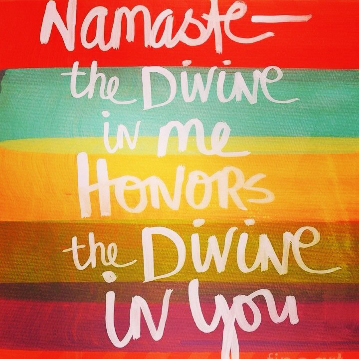 Your daily dose of positive vibes! Namaste