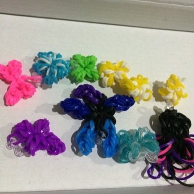 jual rainbow loom 
warna, model bisa request