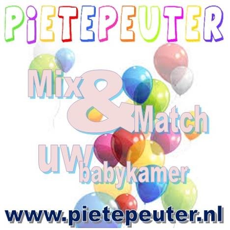 Pietepeuter's profile picture. Mix&Match baby/kinderkamer-alle stof producten-familiebedrijf-oer hollands kwaliteit merkproduct-eigen atelier-'prachtige website' -zwanger? kijk snel!