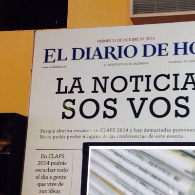 Noti Claps 2014. El Salvador.