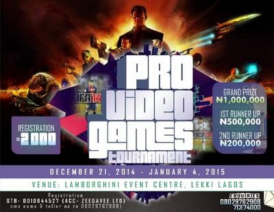 VGamesPro's profile picture. video games tournament