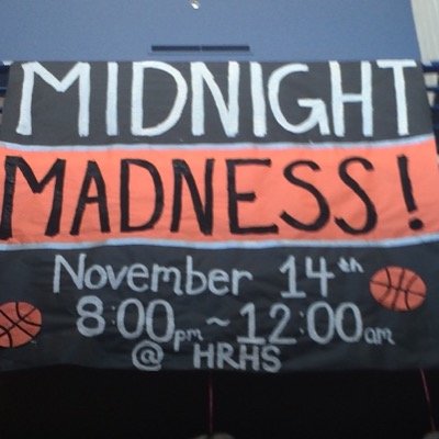 HRMadness2k14's profile picture. 3 Vs 3 basketball tournament. Event is on November 14th! Funds go to Mr. Chandler's family and also raise money for Prom.