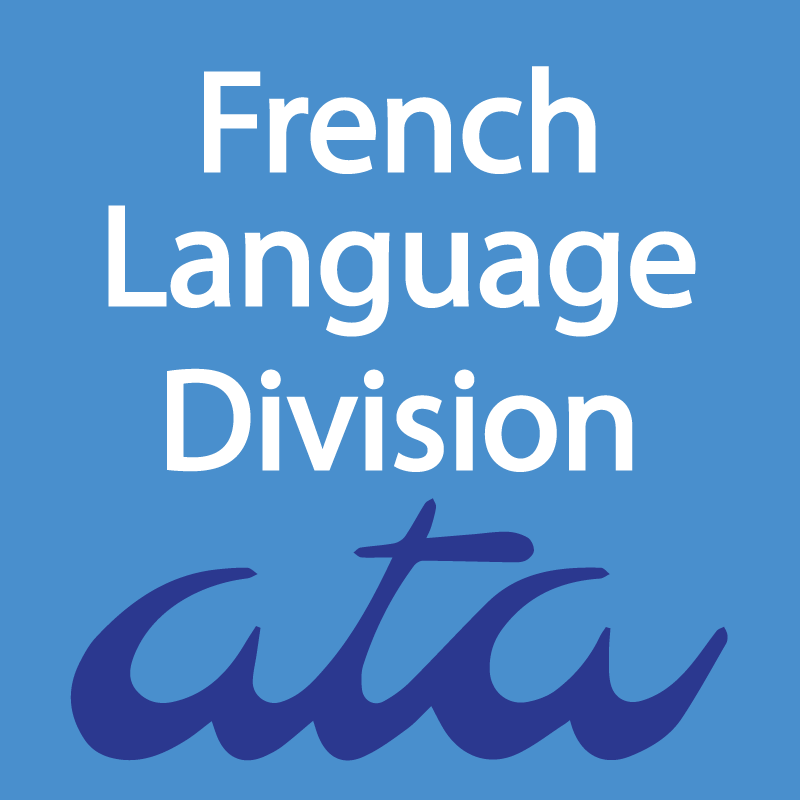 Tweeting on ATA's French Language Division activities and related issues.