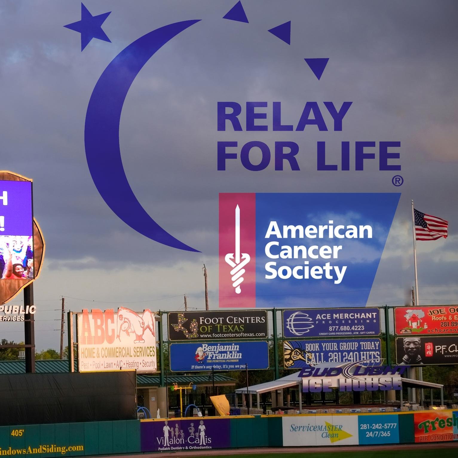 2015 Relay For Life of Sugar Land
April 10, 2015 6:00pm at Constellation Field (1 Stadium Dr., Sugar Land, TX)