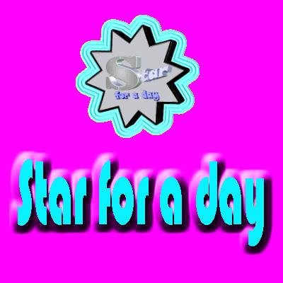 starforaday1's profile picture. Star For A Day is the perfect opportunity to allow you or your friends to be a pop singer, & to experience and feel what it's like to be a 'STAR FOR A DAY'