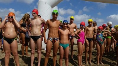 nadador del club natación loca mi pasion