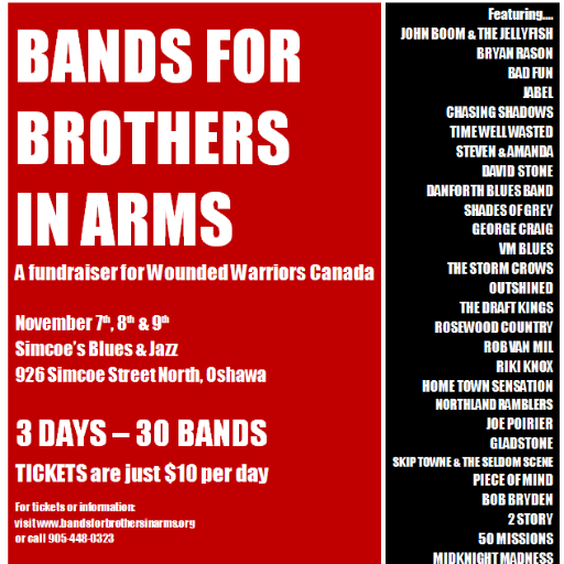 The annual fundraiser for veterans organizations in Canada!